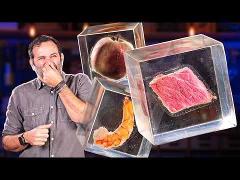 O DESAFIO da RESINA: morango e carne vão APODRECER?
