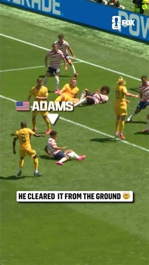 Tyler Adams putting his body ON THE LINE for the USMNT 🇺🇸