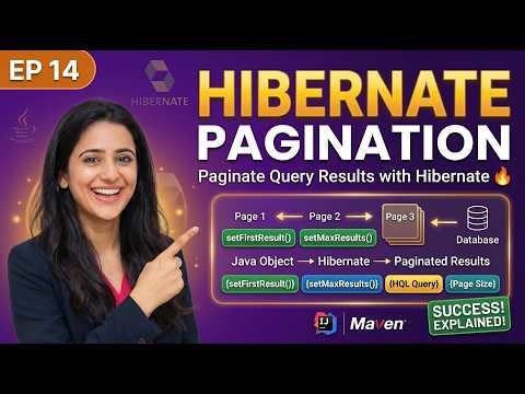 Learn Hibernate Pagination in One Video 🚀 | setFirstResult & setMaxResults | Limit, Offset