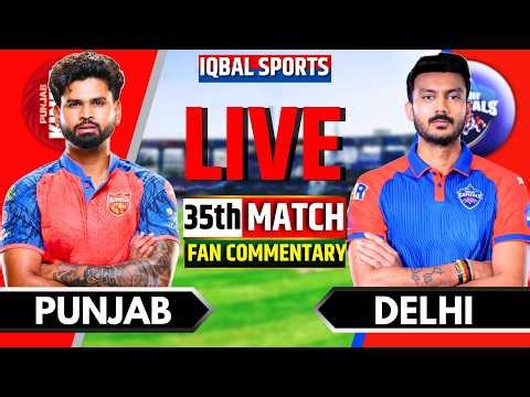 🔴LIVE: Punjab vs Delhi, IPL 2026 Fan Commentary | Live Cricket Match Today | PBKS vs DC Live