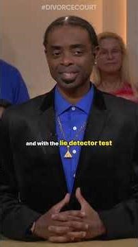 25 years. 4 kids. ONE lie detector.