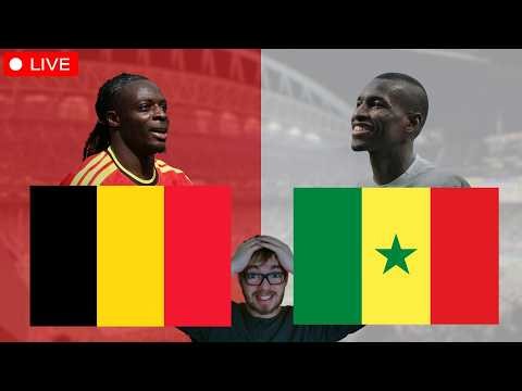 Belgien - Senegal / Weltmeisterschaft 2026 Watchalong LIVE