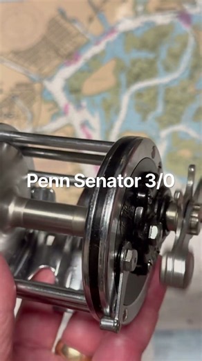 Penn Senator 3/0 fishing reel for the day #2ndchancetackle #fishing