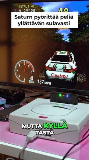 Sega Rally Saturnilla - melkein kuin arcade!