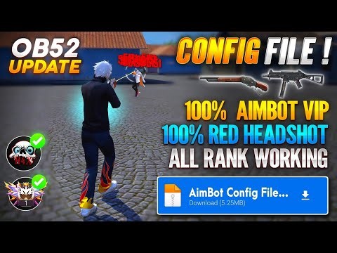 Free Fire Auto Headshot Config File🎯🌠 Macro Aimbot + No Recoil Regedit ‼️ Antiban VIP Script 👽