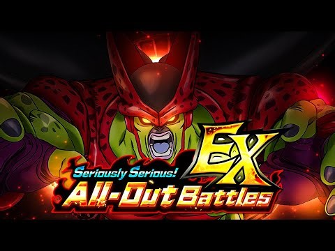 ALL EX MISSIONS DONE VS. CELL MAX! SERIOUSLY SERIOUS! ALL-OUT BATTLES! (Dokkan Battle)