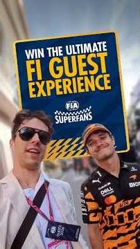 Win the Ultimate FIA F1 Guest Experience and become an FIA Superfan! | #fia #f1 #formula1