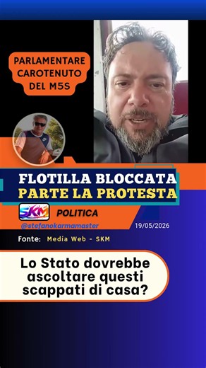 M5S e AVS chiedono aiuto al governo per la flottilla
