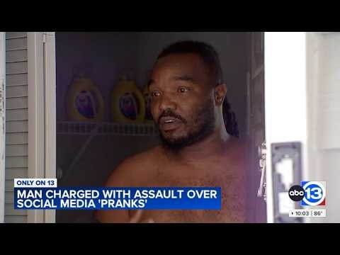 Man arrested for spraying strangers with water guns speaks to ABC13