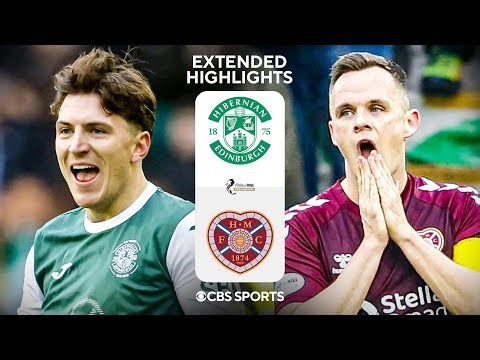 Hibernian vs. Heart of Midlothian: Extended Highlights | SPFL | CBS Sports Golazo