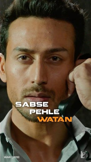 Sabse Pehle Watan 🫡 | #War | #TigerShroff | #MovieScene | #Dialogue