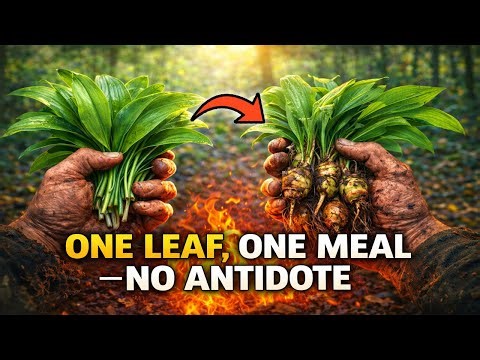 Wild Garlic Identification: 26 Dead in 3 Years Because No One Taught This