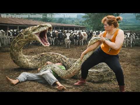 72 Hours of Terror 😱 Giant Python Attacks Girl in Forest — Brave Man Saves Her Just in Time!