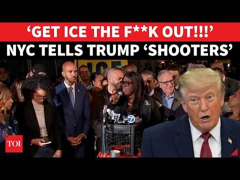 ‘TRUMP DOING DEVIL’S WORK’: Angry NYC Leaders Torch ICE ‘Ter**rists’ After Man Shot During Arrest