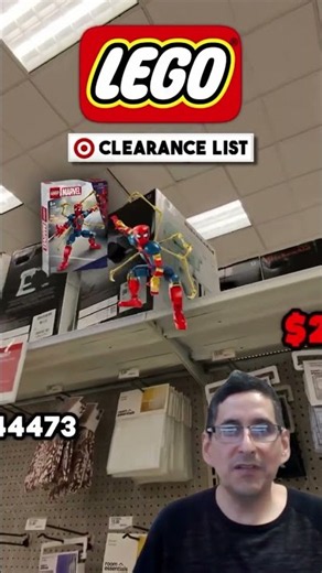 Target LEGO clearance could be hiding right in the regular LEGO aisle. 👀