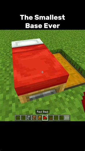 I Built the TINIEST Base in Minecraft 😨🔥