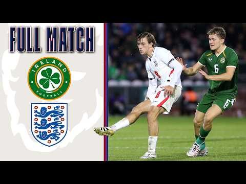 FULL MATCH | Republic of Ireland v England | U21 Men | UEFA U21 EURO Qualifier