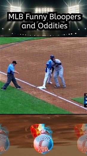 MLB Funny Bloopers and Oddities #baseballlife #mlb #baseball #beisbol | Beisbol Viral