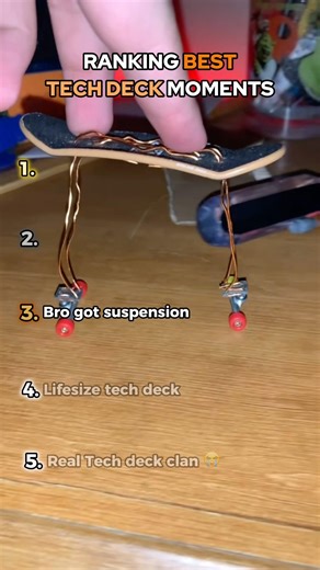 Ranking Best Tech Deck Moments 🛹💯