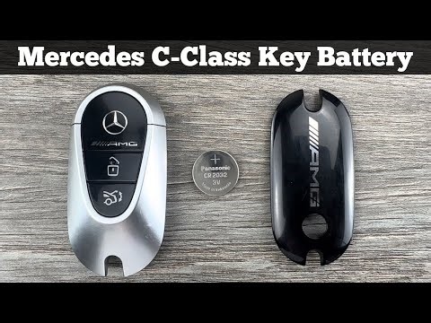 How to Replace the Battery in the Mercedes C-Class AMG Remote?