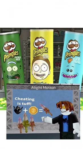 RICK AND MORTY PRINGLES ANIMATION #rickandmorty #rick #pringles #fyp