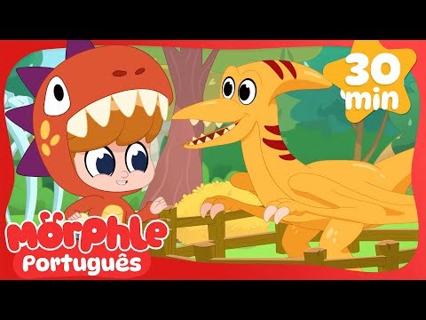 Parque dos Dinossauros | 🔴 MARATONA DO MORPHLE! 🔵 Desenhos Animados Infantis em Português