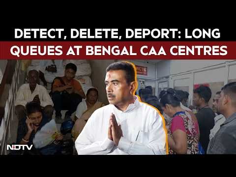 West Bengal CAA | Bengal Border Districts Witness Long Queues At CAA Centres