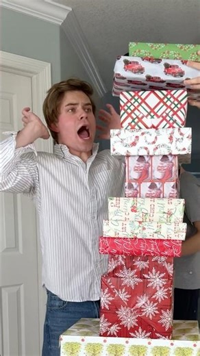 How many presents can we stack?