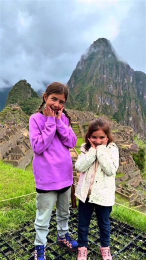 Welcome to Machu Picchu ⛰️🇵🇪 #machupicchu #travel #adventure #peru🇵🇪