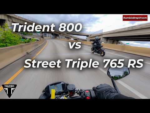 Triumph Street Triple 765 RS vs Trident 800 | Which One Did I Buy?