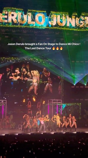 Jason Derulo brought a lucky fan on stage to dance to Mi Chico ! The Last Dance Tour in Perth! 🔥