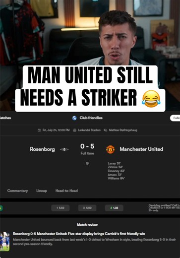 Matty FC (@mattyfc__)’s video of manchester united vs rosenborg