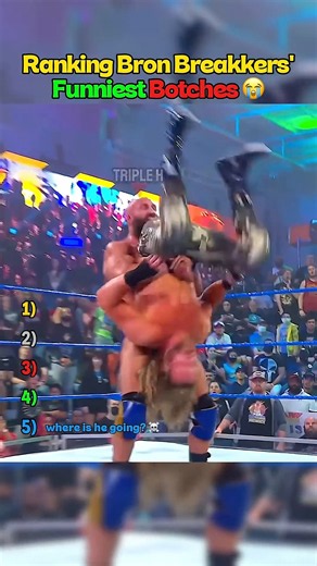 Ranking Bron Breakers Funniest Botches With Updated (Credit To @WrestleFix)