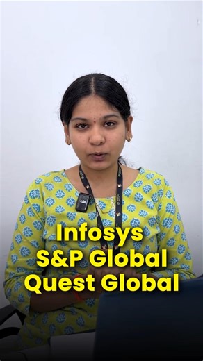 Infosys, S&P Global & Quest Global Hiring Freshers