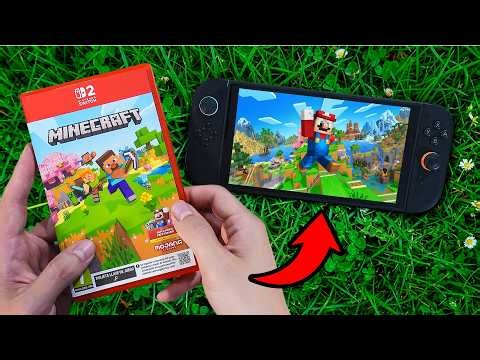 Compré Minecraft Nintendo Switch 2 edition ¿Mejoras visuales?