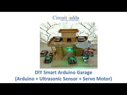 Arduino Project #5: DIY Smart Arduino Garage with Ultrasonic Sensor & Servo Motor