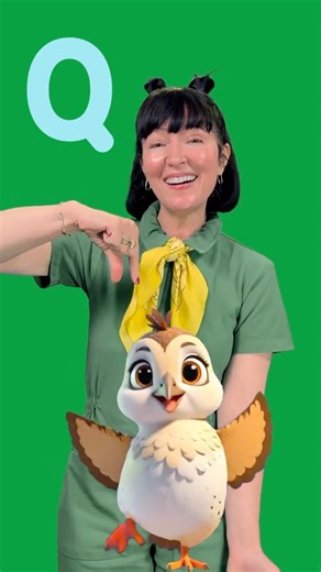 Learn Letters Q-T with Animals! 🐦🦏🐍🐢 | Phonics & Baby Sign for Toddlers