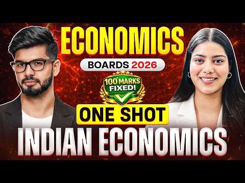 Indian Economic Development Complete One Shot | CBSE Class 12 Economics Board Exam 2026 🔥🎯🤯