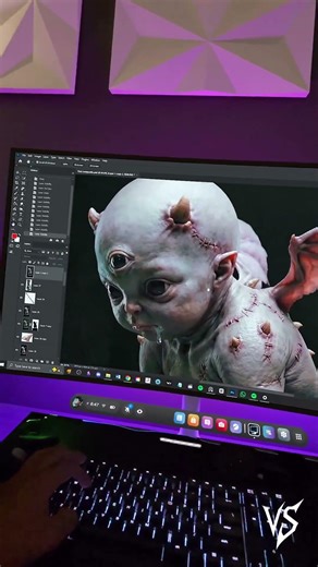 VR Art workflow - Concept Art Augmented Reality - Vitor Scienza