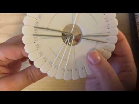 8-Strand Kumihimo Round Braid | 2 Colors (Beginner)