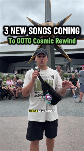 Guardians of the Galaxy Cosmic Rewind is getting 3 new songs for the holiday season!! #cosmicrewind #guardiansofthegalaxycosmicrewind #epcot #disneyparks @Trans-Siberian Orchestra