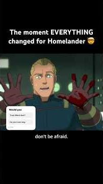 Homelander's origin story 💔 #TheBoysDiabolical