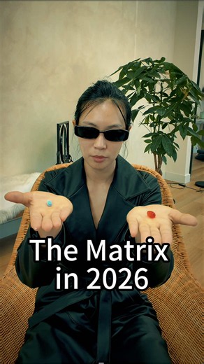 The Matrix in 2026 🕶️ @Lucia Liu #couple #comedy #matrix | couple comedy