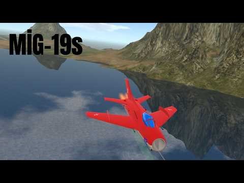 MiG-19S Supersonic Cold War Fighter Showcase | SimplePlanes