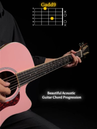 Beautiful Acoustic Guitar Chord Progression #guitartutorial | acoustic guitar