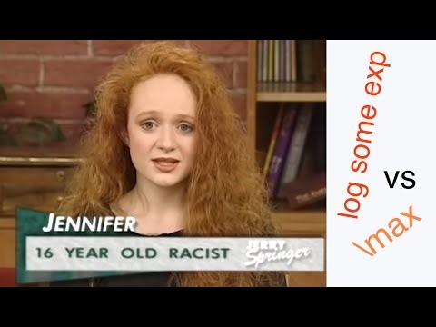 Short one on LogSumExp vs max