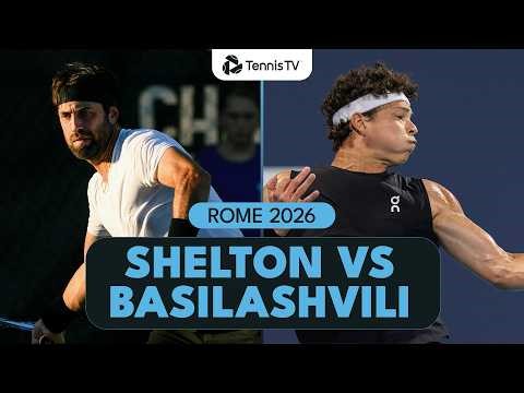 Nikoloz Basilashvili vs Ben Shelton Highlights | Rome 2026