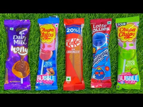 Most Popular Candy Satisfying Video ASMR | Lots Of Colorful Rainbow Lollipop Candy | Unpacking Candy