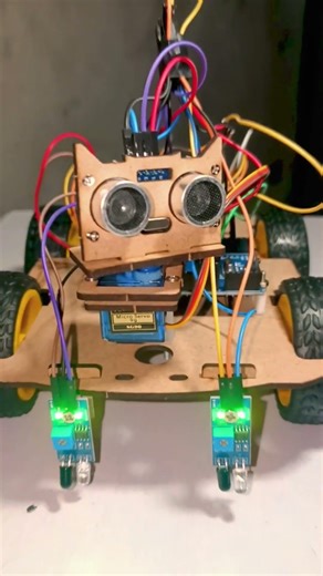 How to Make a Line Follower Robot Car with Arduino UNO & IR Sensor #car#robot #students#engineering