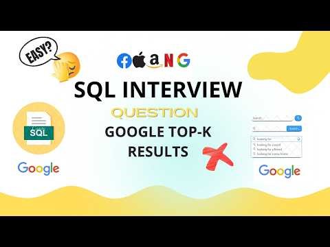 This “Easy” SQL Question Still Fails Google Interviews